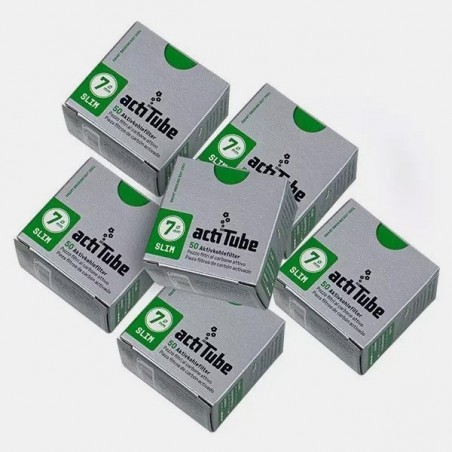 Pack Filtri ActiTube Slim 50x6 - GB The Green Brand