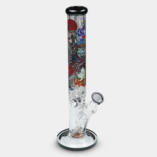 Bong con valigetta Ronin e Geisha Black Leaf