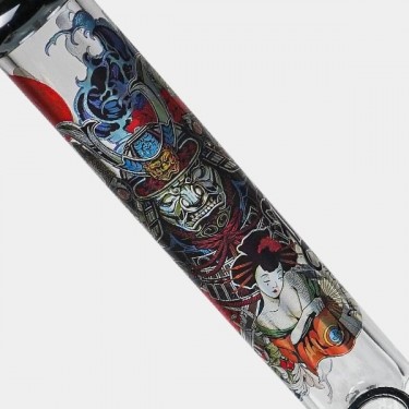 Bong con valigetta Ronin e Geisha Black Leaf