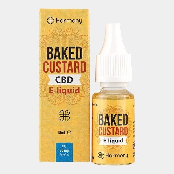 Visualizzazione Baked Custard CBD Harmony E-Liquid