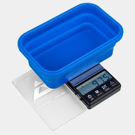 Bilancia SBS-1000 Blue Silicone Bowl (1000G X 0.1G)- Growbarato