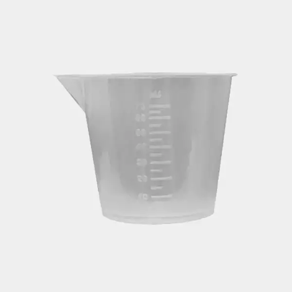 Misurini graduati in plastica da 70 e 250ml