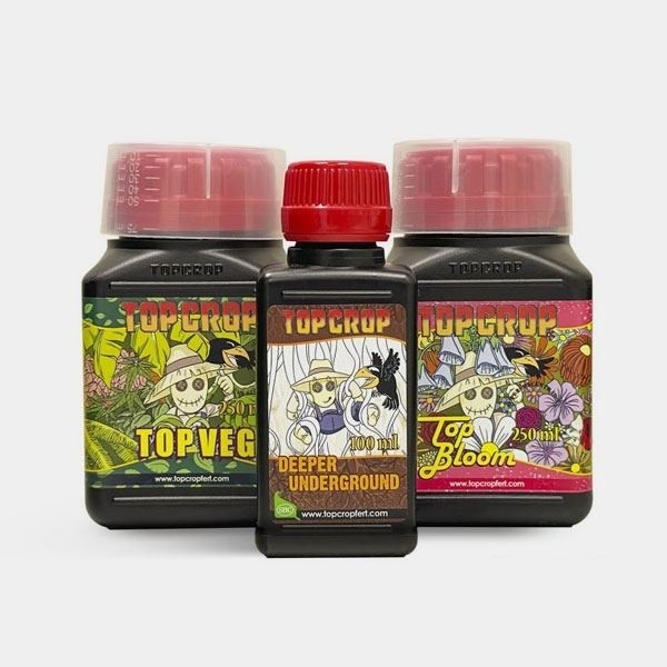Visualizzazione Top Crop Tripack kit di fertilizzanti.