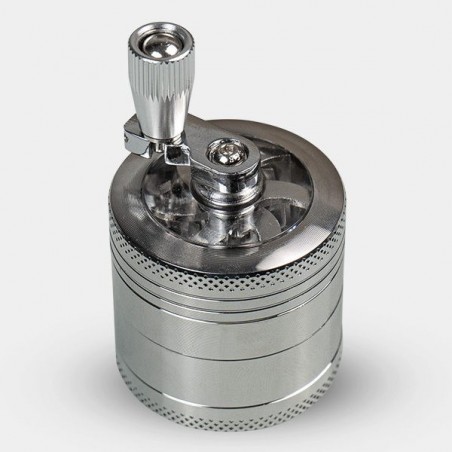 Grinder Manuale Nero 40mm da 4 Parti