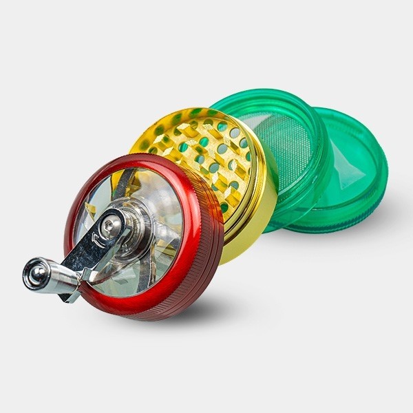 Visualizzazione Grinder Manuale Rasta 4 Parti
