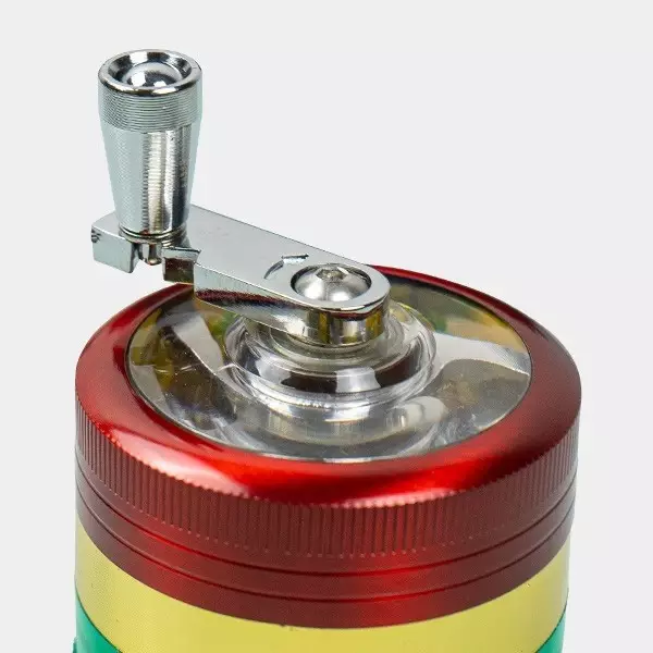 Grinder manuale 4 parti Rasta dettaglio
