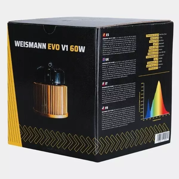 LED COB Weismann EVO per piccoli spazi fino 50x50cm