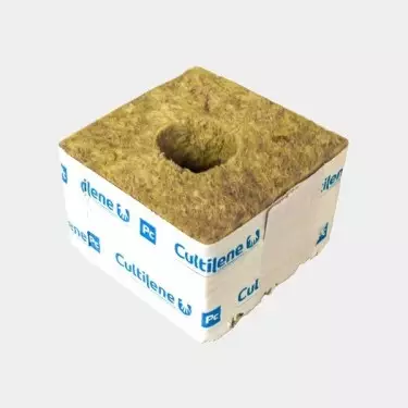Cubo lana di roccia Cultilene misure 10 x 10 x 6,5 centimetri
