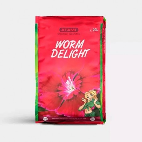 Worm Delight Humus di lombrico coltivazione del marchio Atami