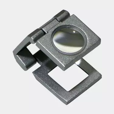 Lente d'ingrandimento contafili 10x aperto