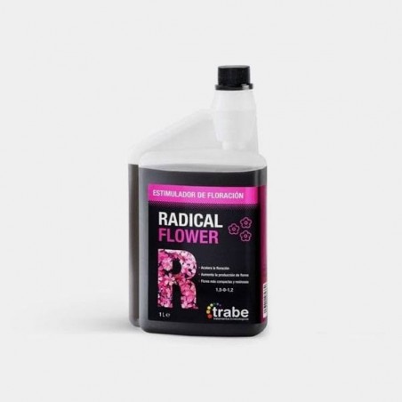 Radical Flower prodotto liquido per la fioritura del marchio Trabe
