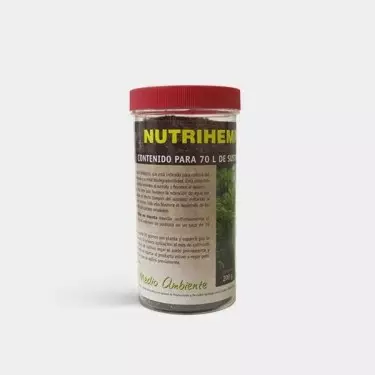 Nutrihemp prodotto per terreno di Trabe.