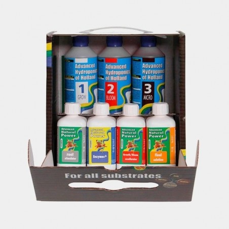 Advanced Hydroponics pack fert. completo