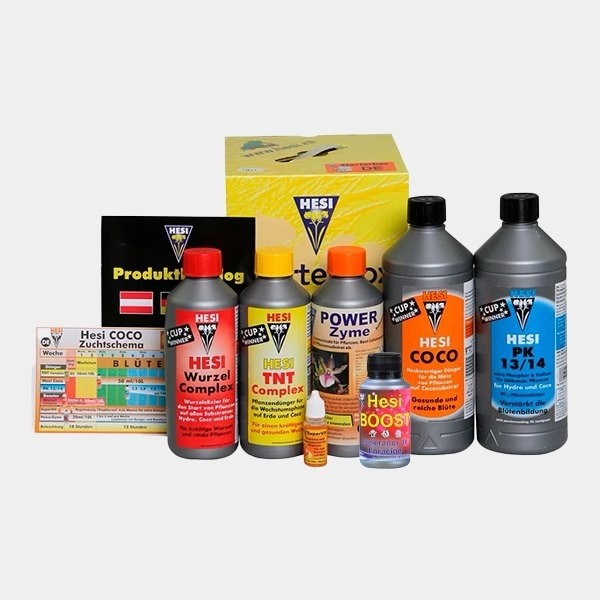 Starter Box Cocco é un pack di nutrienti Hesi