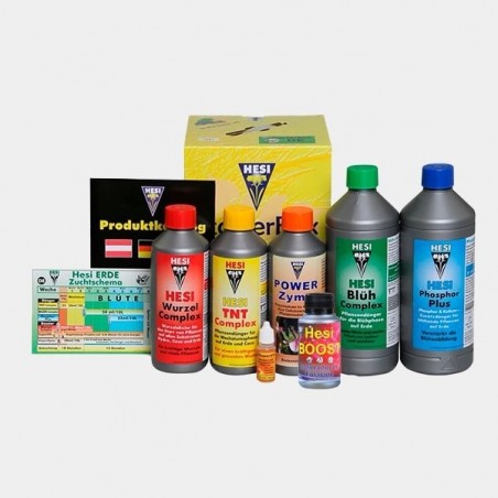 Starter Box Terra pack di fertilizzanti Hesi