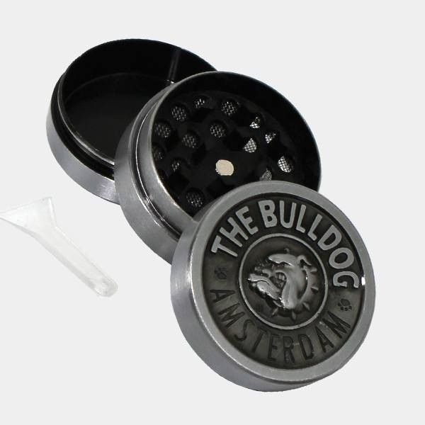 Grinder 3 strati The Bulldog in alluminio.