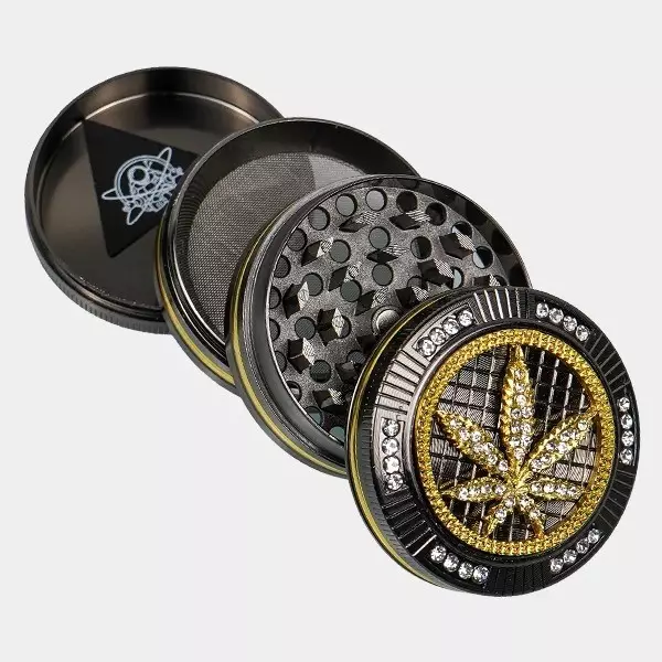 Grinder Bling Bling Bling Bling Grinder gangster style.