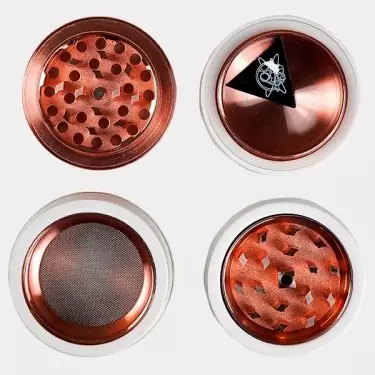 Grinder Champ High Porcellana Bianca 63 mm - GrowBarato