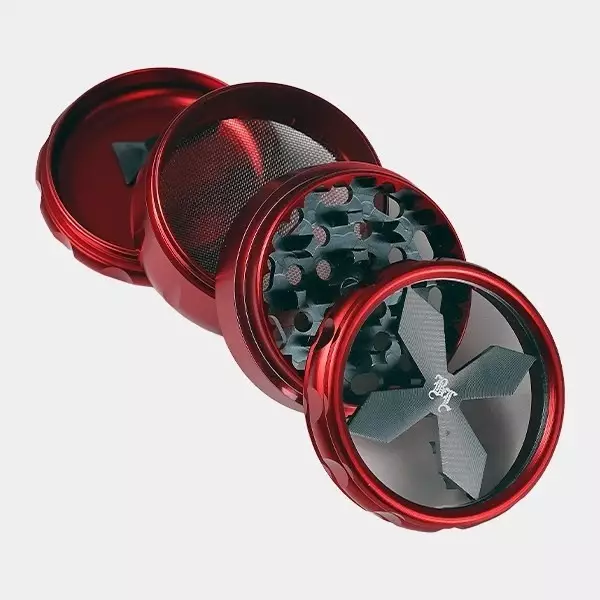 Grinder Cross 60mm Black Leaf - GB The Green Brand