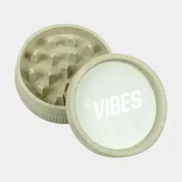 Grinder di Canapa 2 Parti marca Vibes - GB The Green Brand