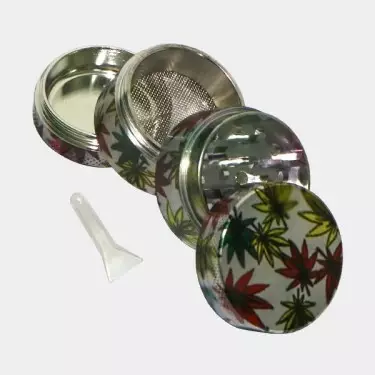 Grinder di Metallo a 4 Parti da dito semiautomatico