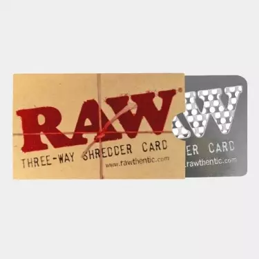 RAW Grinder Card - per triturare i fiori