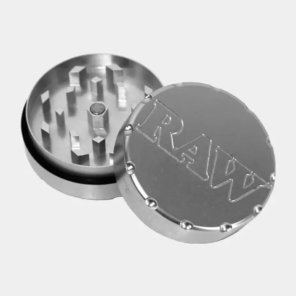RAW Grinder Super Shredder 2 pezzi alluminio.