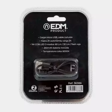 Compra luce LED lanterna testa Ricaricabile 1W - Growbarato.net