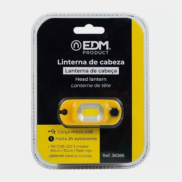 Visualizzazione Compra luce LED lanterna testa Ricaricabile 1W - Growbarato.net