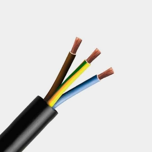 Visualizzazione Cavo trifase da 3 X 2,5mm Nero