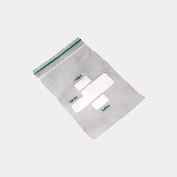 Borse in Plastica con Chiusura Zip