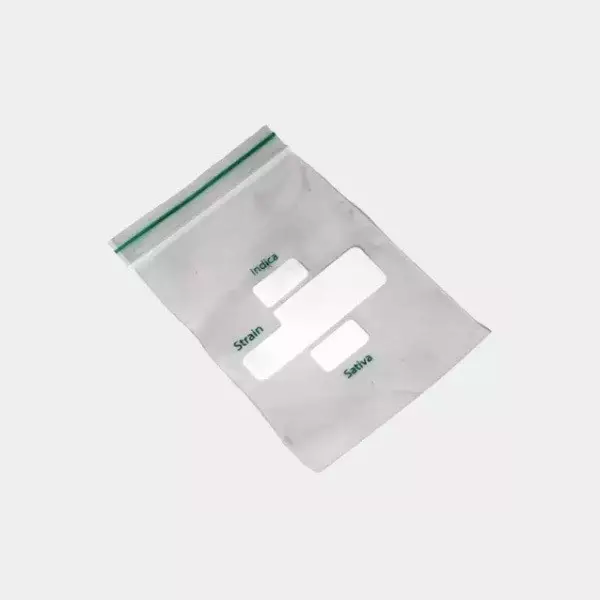 Borse in Plastica con Chiusura Zip