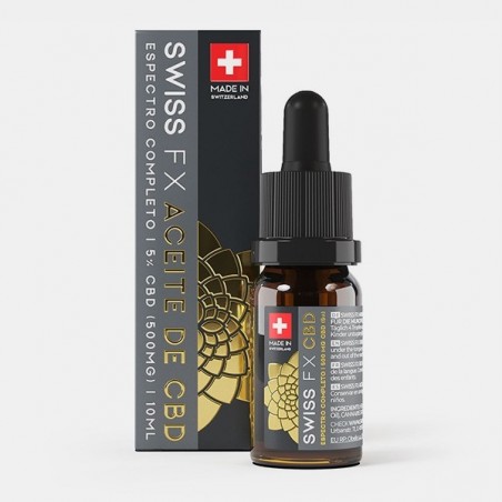 Olio CBD Full Spectrum 5% Swiss FX - GB The Green Brand