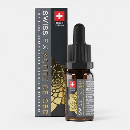 Olio CBD Full Spectrum 10% Swiss FX - GB The Green Brand
