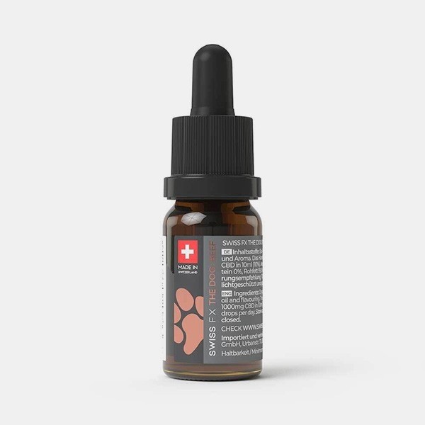 Visualizzazione Olio CBD per Cani 10% Manzo Swiss FX - GB The Green Brand