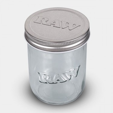 Barattolo di vetro Raw Mason Jar+ Astuccio