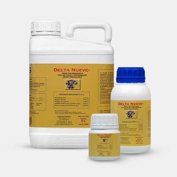 Visualizzazione Delta 9 cannabiogen confezioni da 500ml e 5L