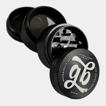 Grinder Alluminio GB 4 parti 40mm nero aperto