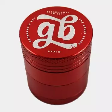 Grinder Alluminio GB 4 parti 40mm rosso