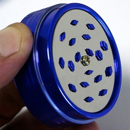 Grinder con pulsante in vari colori.