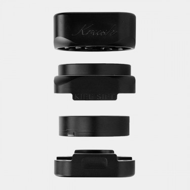 Krush Kube 3.0 Grinder di Alluminio nero parti