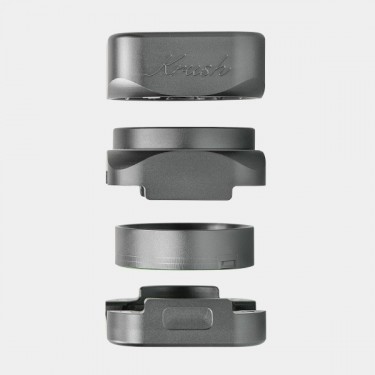 Krush Kube 3.0 Grinder di Alluminio grigio parti