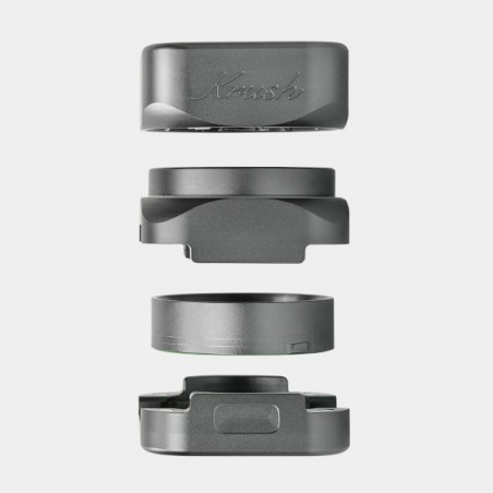 Krush Kube 3.0 Grinder di Alluminio grigio parti