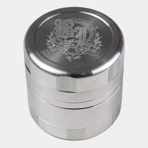 Grinder in Acciaio Inossidabile Deluxe Black Leaf Grinder in Acciaio Inossidabile Deluxe Black Leaf - Growbarato