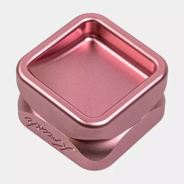 Grinder di Alluminio Krush Kube 2.0 rosa chiuso