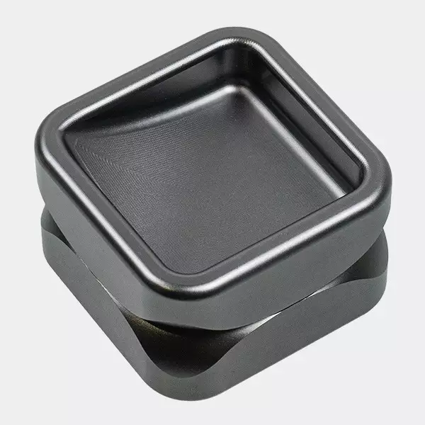 Grinder di Alluminio Krush Kube 2.0 grigio chiuso