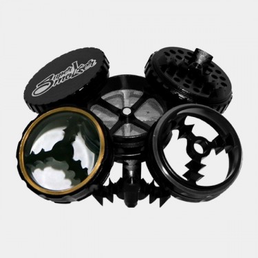 Grinder Doppio Alluminio Giza 62mm 5 pezzi
