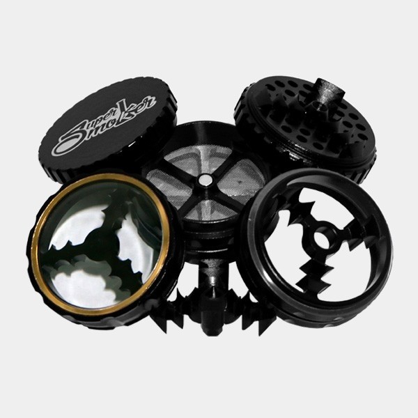 Grinder Doppio Alluminio Giza 62mm 5 pezzi