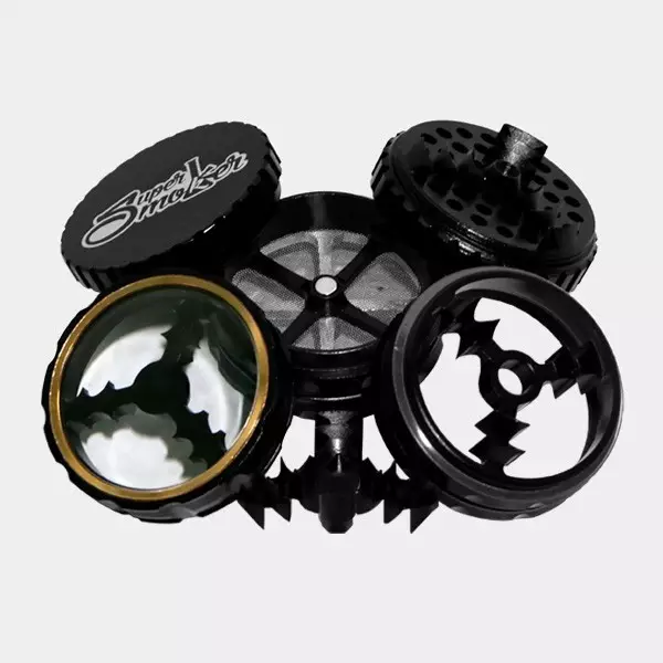 Grinder Doppio Alluminio Giza 62mm 5 pezzi