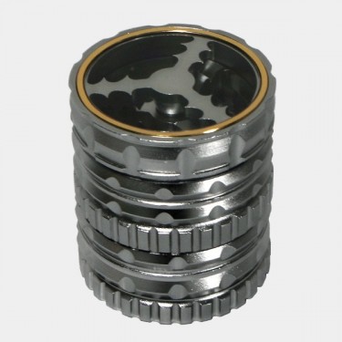 Grinder Doppio Alluminio Giza 62mm 5 pezzi.